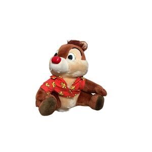 Walt Disney World Chip & Dale RESCUE RANGERS DALE CHIPMUNK Plush Stuffed Animal